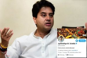 Jyotiraditya Scindia