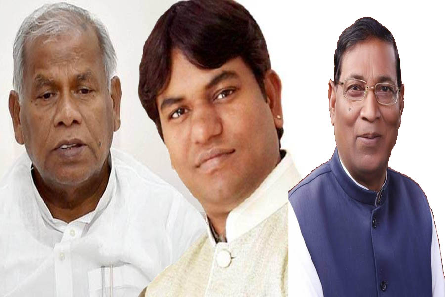 jitan ram manjhi, mukesh sahani, purnmashi ram