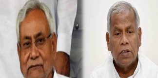 nitish kumar & jitanram manjhi